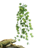 Ερπετά φυτά τεχνητά φύλλα δεξαμενής Τροπικά φυτά Αμπέλια Διακοσμήσεις βιότοπων Αδιάβροχα καθολικά ρεαλιστικά τεχνητά φύλλα