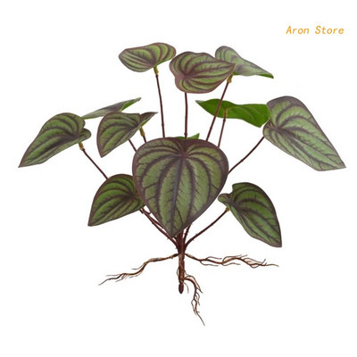 Ερπετό JunglePlant Τεχνητό Κρεμαστό Φυτό Ερπετό Διακόσμηση Οικοτόπου Ερπετών Αναρριχητικό Κλαδί Διακοσμήσεις Ενυδρείου Φυτό