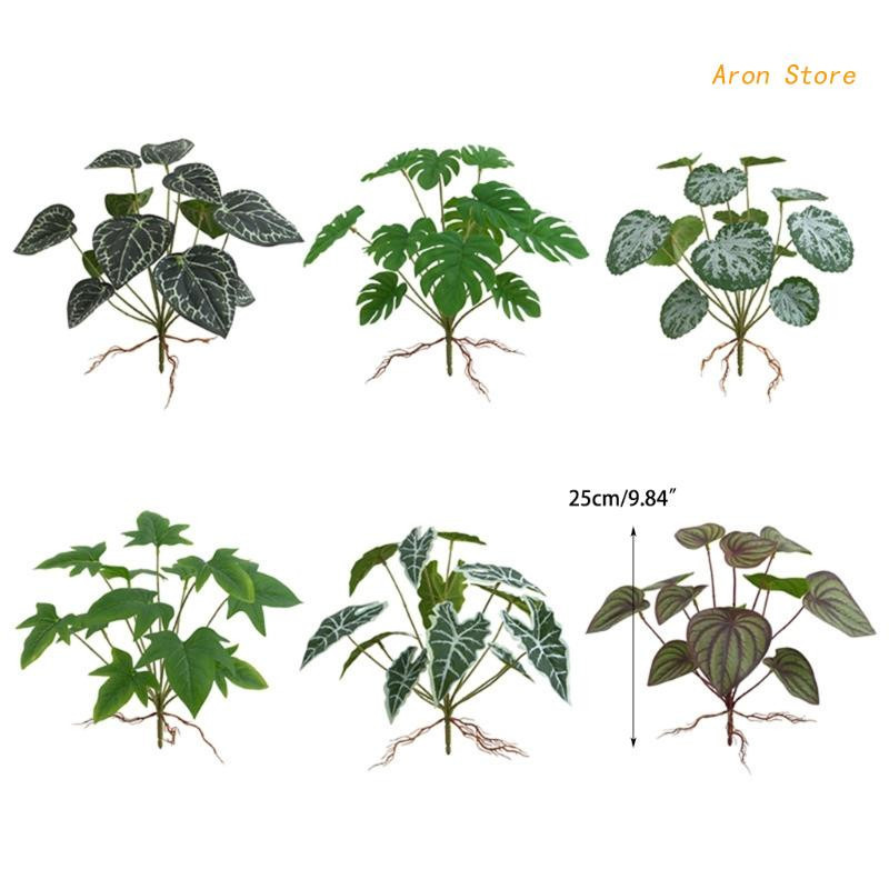 Ερπετό JunglePlant Τεχνητό Κρεμαστό Φυτό Ερπετό Διακόσμηση Οικοτόπου Ερπετών Αναρριχητικό Κλαδί Διακοσμήσεις Ενυδρείου Φυτό