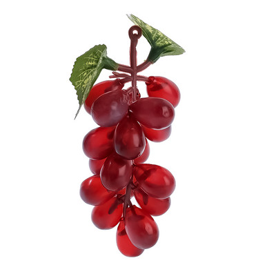 Artificial Fruit Grape Lifelike Simulation Fruits Πλαστικό συμπαγές διακοσμητικό τραπέζι Φεστιβάλ Πάρτι Fake Fruit Vegetable Model Photo Prop