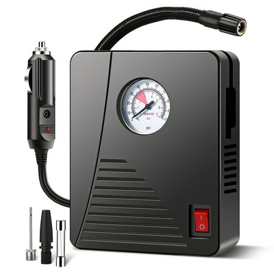 96W ηλεκτρική αντλία αέρα αυτοκινήτου Mini Tire Inflator 12V 100PSI 35L/Min Φορητός αεροσυμπιεστής για μοτοσικλέτες αυτοκινήτου Μπάλα ποδηλάτου