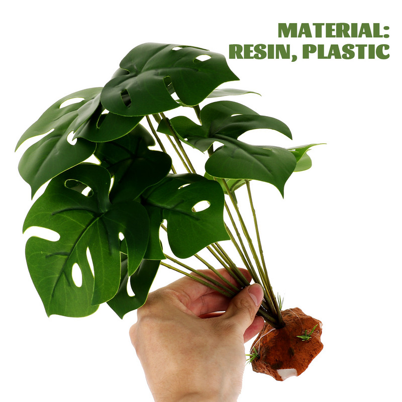 Hüllőtartály-tartozékok Tartály dekoráció Dekoratív élőhelyek Halakváriumok Mesterséges gyík dekorok