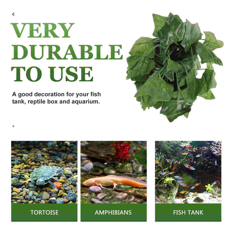 Mesterséges Ivy hüllődoboz szőlőhüllő hegymászó élőhely dekorációja