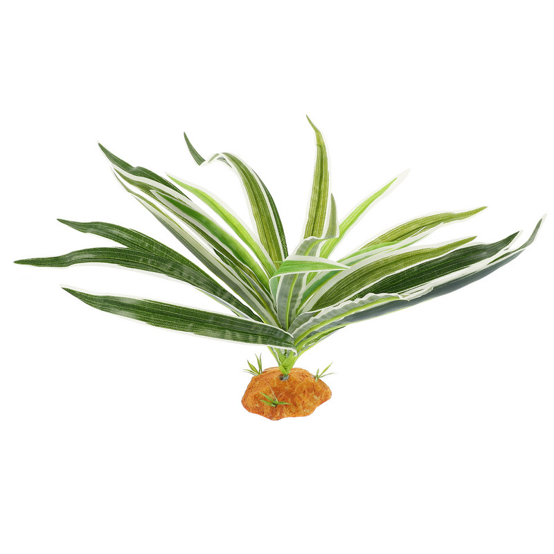 Hamis növények Hüllők Élőhelyek Dekoratív Dísz Akvárium Tájrendezési Kiegészítők