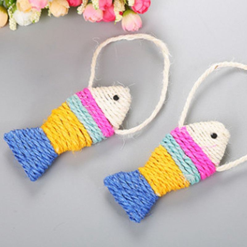 Interaktív cicajáték Vicces élethű kisállat macska haljáték szizál ugrató Aranyos hal alakú macskajátékok Rágófogótábla Karcolóoszlop