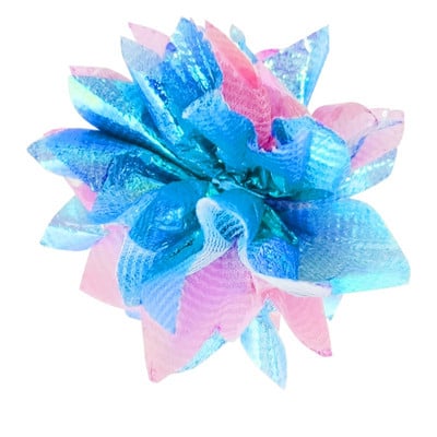 Macska színes ráncos fólia golyók 5db Kitten Sound papírjáték Kutya Macska Mylar golyók interaktív játék cicákhoz játékkellékek