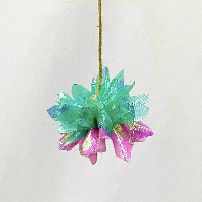 Macska színes ráncos fólia golyók 5db Kitten Sound papírjáték Kutya Macska Mylar golyók interaktív játék cicákhoz játékkellékek