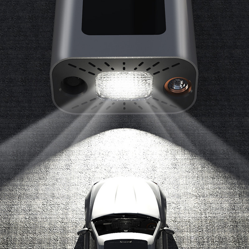 Autós légkompresszor gumiabroncs elektromos vezeték nélküli felfújó digitális nyomásmérő 150psi, bővíthető hordozható mini vezeték nélküli légszivattyú