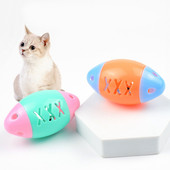 3db macska üreges futballjátékok csengőgyűrűvel, műanyag játék, rágócsörgő karcolólabda, interaktív macskakiképző játékok, kisállat kellékek