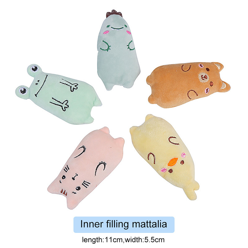 Fogcsiszoló Macskamenta játékok Plüss interaktív macskajáték kisállat cica menta rágó énekjáték karmok hüvelykujj harapás macska szórakoztató játék