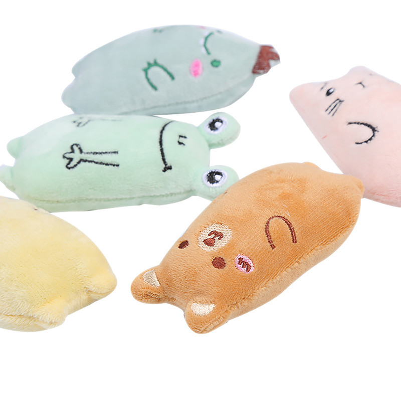 Fogcsiszoló Macskamenta játékok Plüss interaktív macskajáték kisállat cica menta rágó énekjáték karmok hüvelykujj harapás macska szórakoztató játék