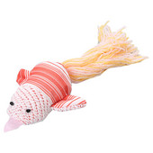 Legendog 1db kisállat puha macskajáték interaktív macskamenta kisállat játék madár töltött ruha pamut fonal cica harapás játék macska rágójáték