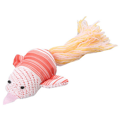 Legendog 1db kisállat puha macskajáték interaktív macskamenta kisállat játék madár töltött ruha pamut fonal cica harapás játék macska rágójáték