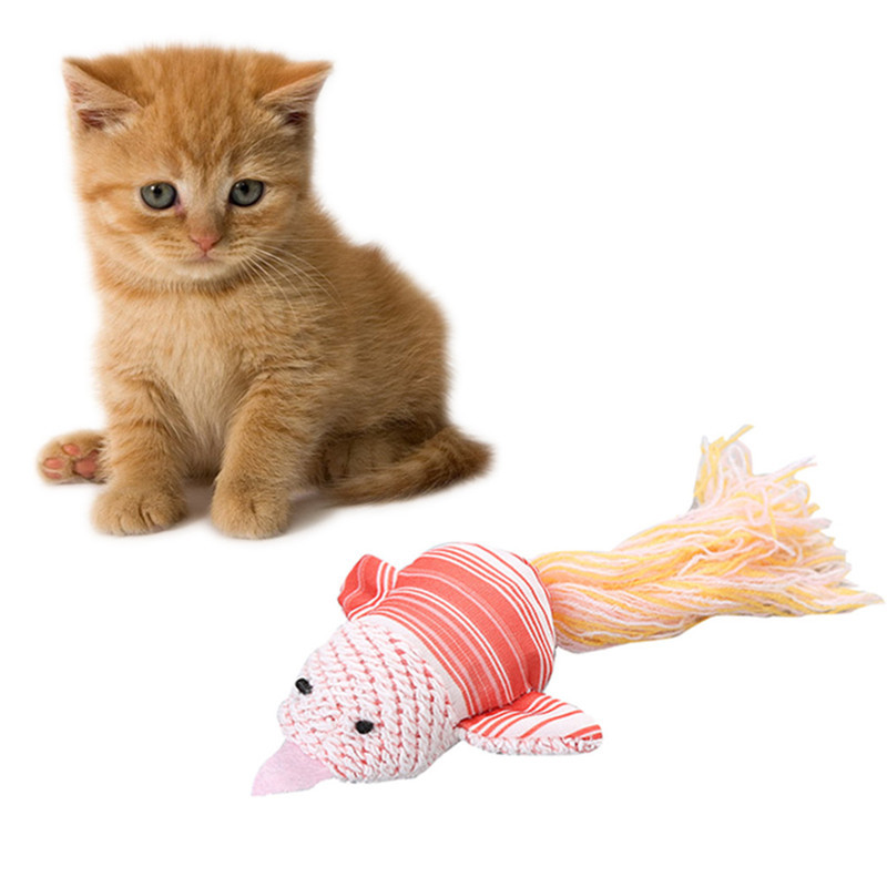 Legendog 1db kisállat puha macskajáték interaktív macskamenta kisállat játék madár töltött ruha pamut fonal cica harapás játék macska rágójáték