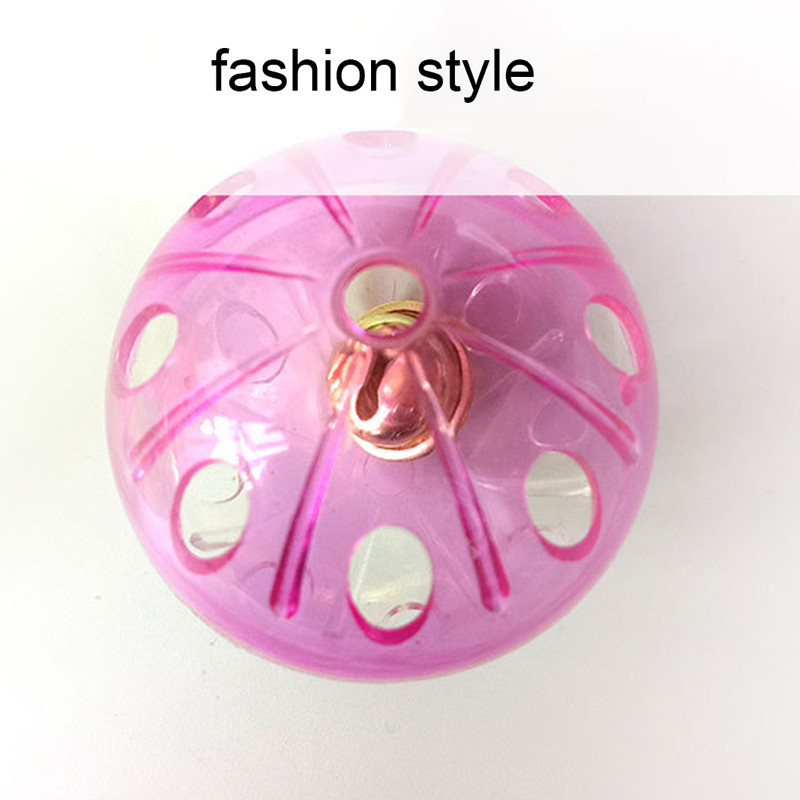 5 DB macskagolyós játékok műanyag könnyű, színes cicacsengő játék Cica rágójátékok üldözőlabda interaktív cicatornajátékhoz