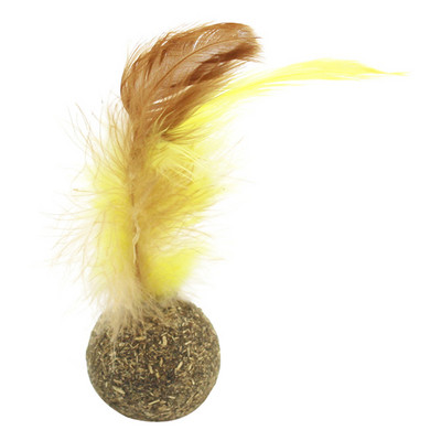 Legendog 1db macska macskamenta labda interaktív műtollas macskajáték zápfogó golyó macskafű kellékek macska rágógolyós macska kellékei