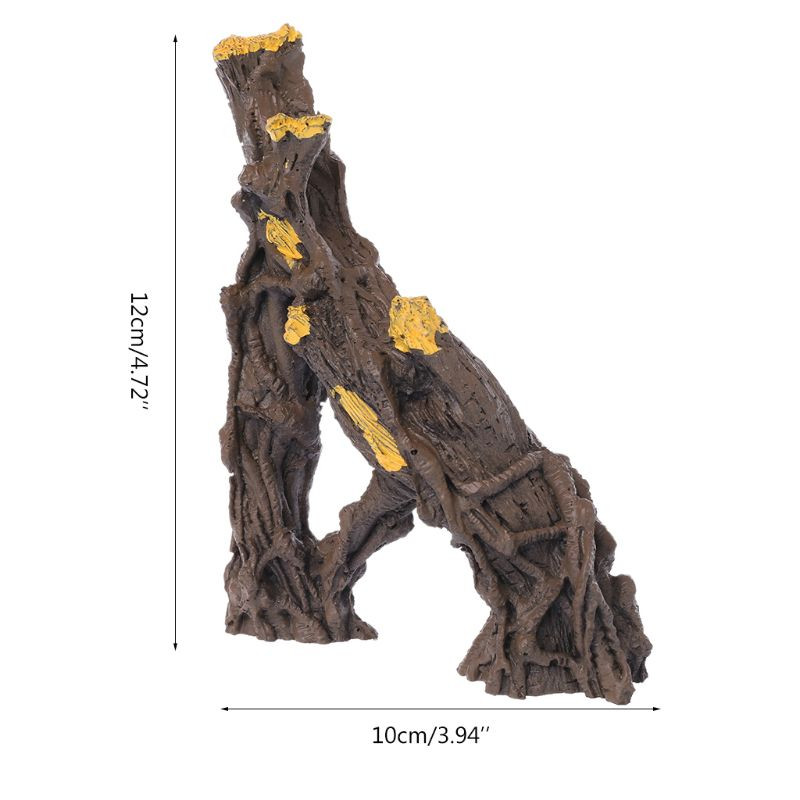 Hüllők rejtőzködő barlang Hüllők ágak Akvárium Dísz Akvárium Dekoráció Tarantula Iguana Élőhely számára