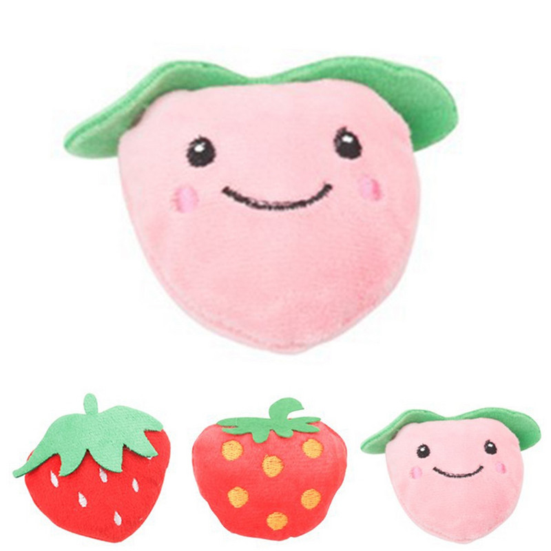 Plüss macskamenta játékok Rajzfilm Gyümölcs formájú Interaktív plüss macskajáték kisállat rágójáték Karmok hüvelykujj harapás menta macskáknak fogjátékok