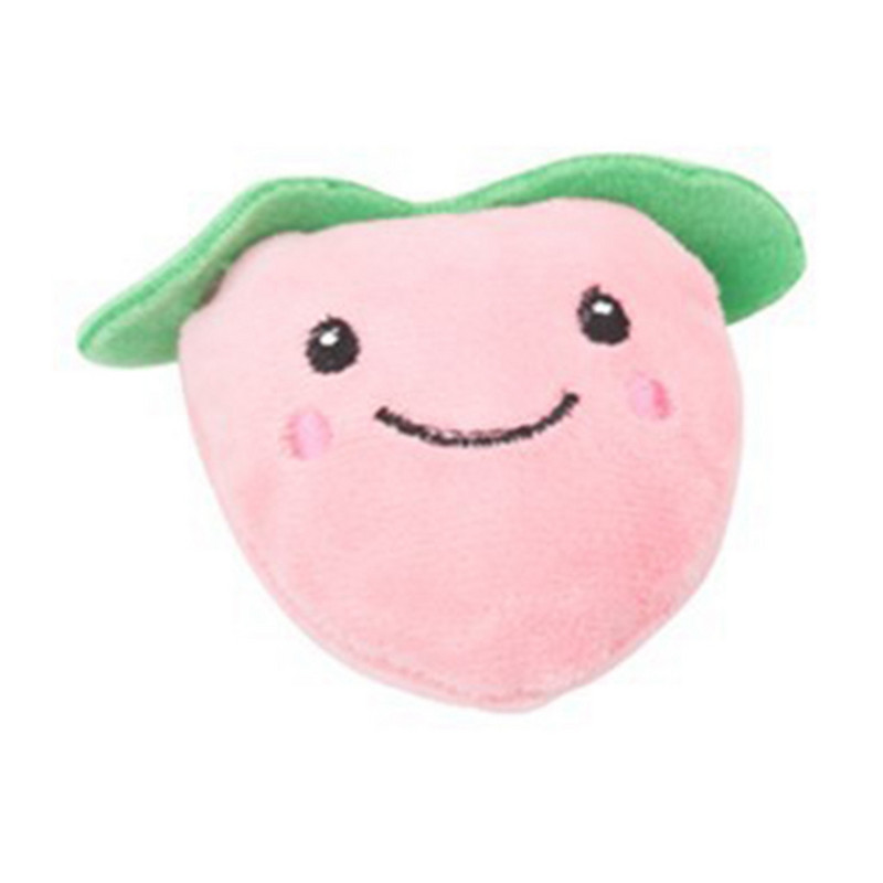 Plüss macskamenta játékok Rajzfilm Gyümölcs formájú Interaktív plüss macskajáték kisállat rágójáték Karmok hüvelykujj harapás menta macskáknak fogjátékok