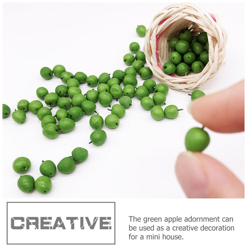 10 db Házkiegészítők Mini házak viselet Otthoni akcentusok Dekoráció Dekoratív Gyermekjáték Baba Valósághű miniatűr kellékek