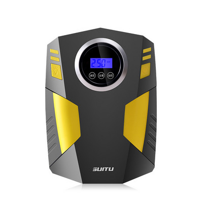 Hordozható autós légkompresszor DC 12V digitális gumiabroncs-felfújó légszivattyú 150 PSI automatikus légszivattyú autós motorkerékpár LED-es könnyű gumiabroncs szivattyúhoz