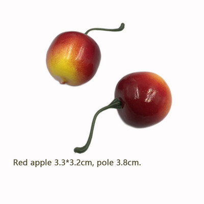 Gyümölcshab Zöldség hamis gyümölcs modell szimulációja mesterséges gyümölcs alma eper narancs cseresznye lakberendezési díszek