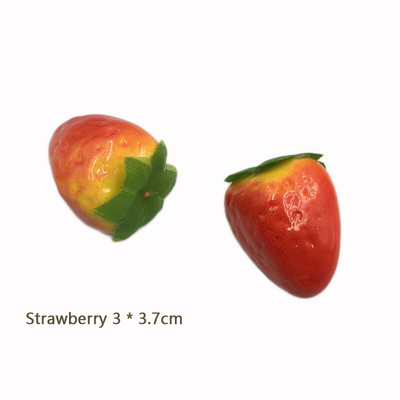 Gyümölcshab Zöldség hamis gyümölcs modell szimulációja mesterséges gyümölcs alma eper narancs cseresznye lakberendezési díszek