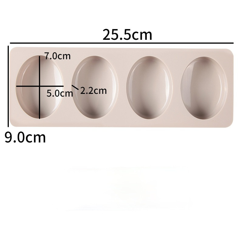 3D szögletes/kerek/ovális szilikon szappanforma barkácsolás szappankészítő kellékek kézzel készített csokoládé torta dekorációs sütőkészlet lakberendezési ajándék