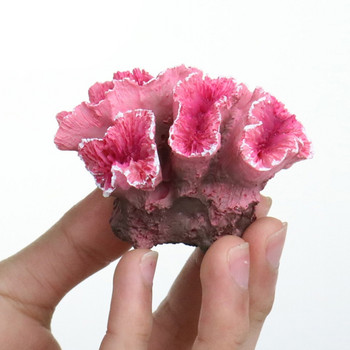 Изкуствени коралови растения Аквариумни растения от смола Цветен орнамент Не е токсичен