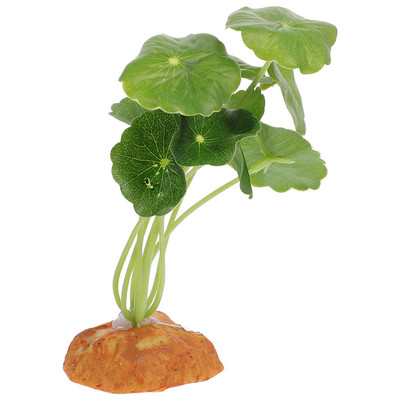 Hüllők Akvárium Díszítések Szimuláció Műanyag Terrárium Növények Hegymászó Háziállat