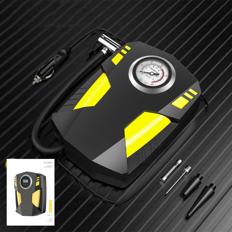 120 W autós légkompresszor DC 12 V digitális gumiabroncs felfújó légszivattyú 150 PSI automatikus légszivattyú autó motorkerékpár gumiabroncs szivattyúhoz LED fénnyel