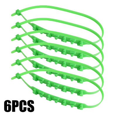 6gab Pretslīdēšanas Sniega Ķēdes Motocikli Velosipēdi Riteņi Riepa Neslīdoša Sniega Ķēdes Pretslīdēšanas Kabeļu Saites Ceļu satiksmes drošības piederumi