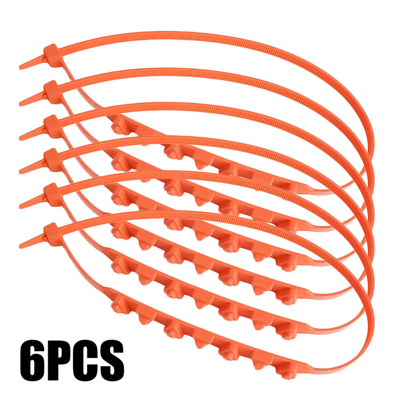 6gab Pretslīdēšanas Sniega Ķēdes Motocikli Velosipēdi Riteņi Riepa Neslīdoša Sniega Ķēdes Pretslīdēšanas Kabeļu Saites Ceļu satiksmes drošības piederumi