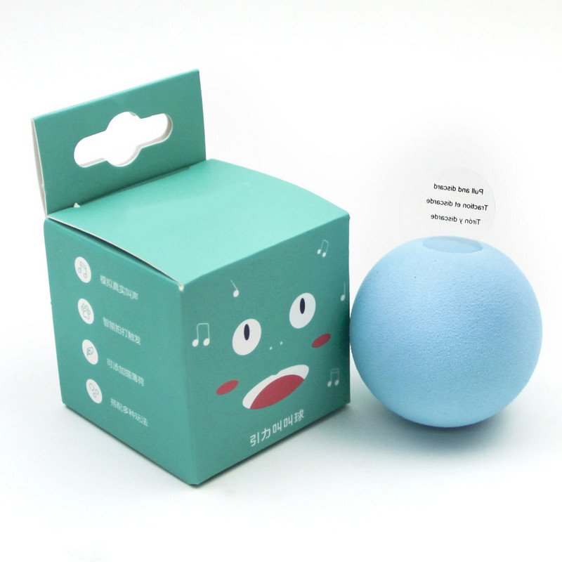 Intelligens macska interaktív labda 360 fokos elektromos, automata forgó intelligens labda Smart elektromos macska öngyógyító műtárgy