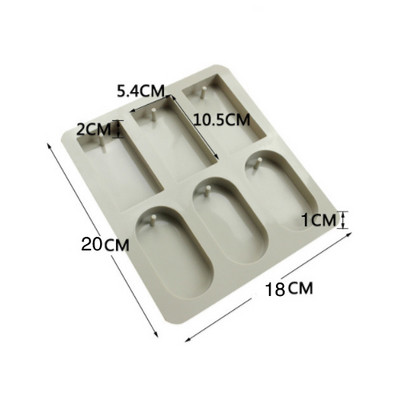 Új szilikon szappanformák barkácsolás szappankészítés csokoládé tortaforma kézzel készített szappan konyhai étkező és bár kellékek szappan formák szórakoztató ajándékok