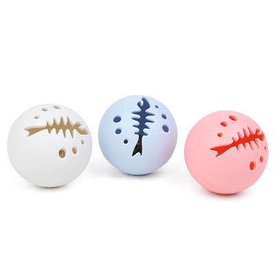 3db/tétel Macskajáték guruló golyós kutyajátékok LED fényű golyós kisállat interaktív macskaguruló golyós macskamenta világító vicces játék macskatartozék