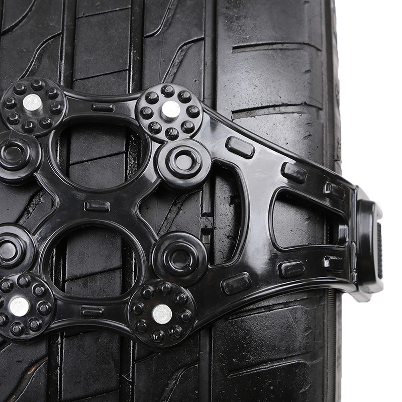 1 db Könnyű telepítés Egyszerű téli teherautó autó hólánc gumi csúszásgátló öv