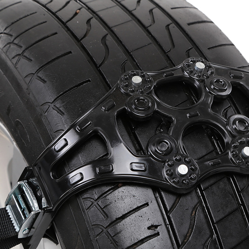 1 db Könnyű telepítés Egyszerű téli teherautó autó hólánc gumi csúszásgátló öv