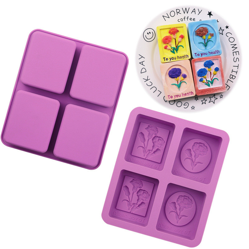 DIY õnnepuu seep silikoonvormitaim küünla vaik kipsvorm geomeetriline kandiline jääšokolaadi valmistamise komplekt kodukaunistuseks kingitus