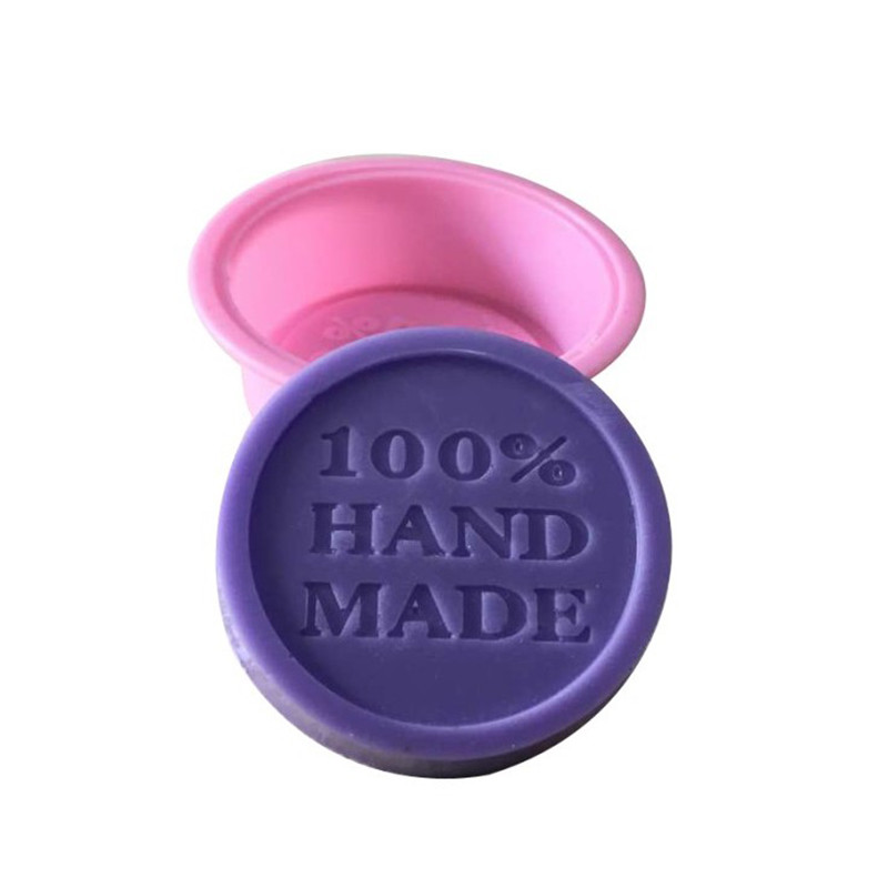 Silikona veidnes DIY rokām darinātām ziepēm Taisnstūrveida apaļas formas ēterisko eļļu ziepju veidošanai Silikona veidnēm DIY piederumi