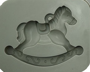 Szilikon 4 üregű trójai faló alakú aromaterápiás forma, kézzel készített eszközök parfümszappan gyanta kézművességhez