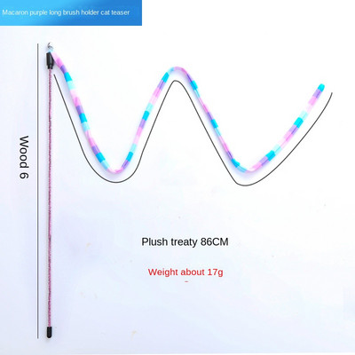 Macskajátékok Szivárványcsíkok Vicces macskabot csengővel, interaktív játék kisállatkellékek macskajátékok interaktív macskajáték féreg zsinóron