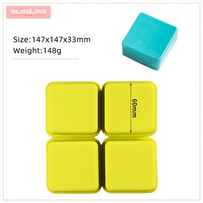 SILIKOLOVE DIY szilikon szappan forma kézzel készített szappankészítő formákhoz 3D forma ovális kerek négyzet alakú szappanok formák szórakoztató ajándékok