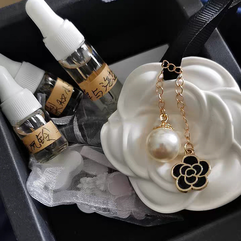 Virág Medál Szilikon Penész Rózsa Gyertya Aroma Szójabab Viasz Gipsz Szappan Autó Akasztó Ajándékok Sütés Torta Dekor Ruházat Illat