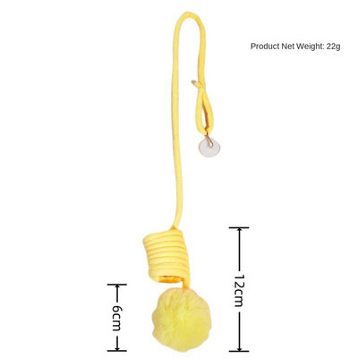 Pliušinis katės žaislas, braukiantis virvelę, modeliavimas naminiams gyvūnėliams Produktai katei Automatinis žaislas, patvarus kačiukui, žaidžiančiam erzinimo lazdelę, saugus, juokingas