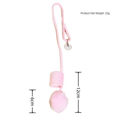 Pliušinis katės žaislas, braukiantis virvelę, modeliavimas naminiams gyvūnėliams Produktai katei Automatinis žaislas, patvarus kačiukui, žaidžiančiam erzinimo lazdelę, saugus, juokingas