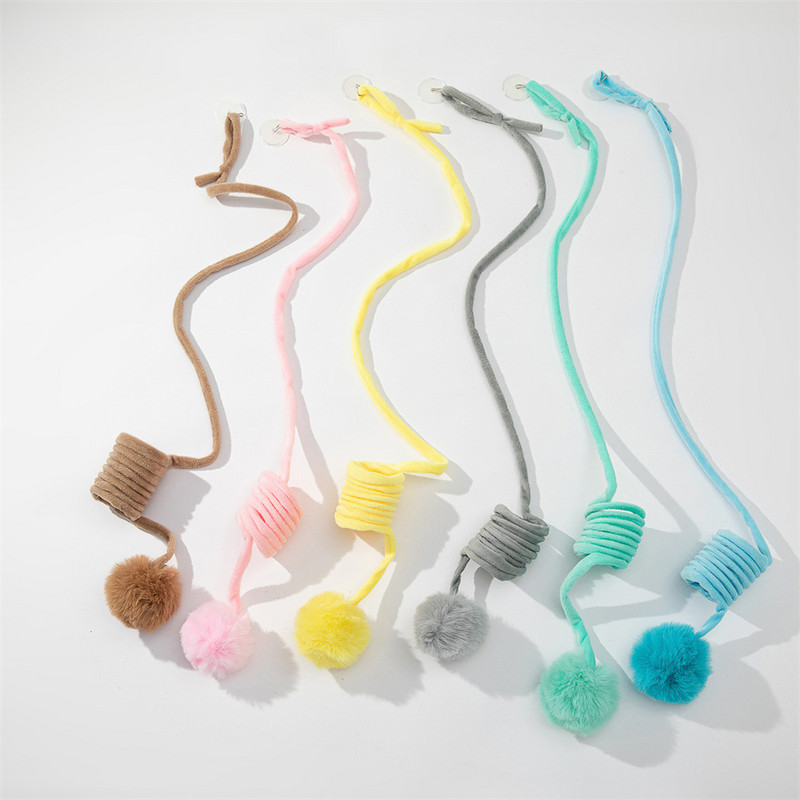 Pliušinis katės žaislas, braukiantis virvelę, modeliavimas naminiams gyvūnėliams Produktai katei Automatinis žaislas, patvarus kačiukui, žaidžiančiam erzinimo lazdelę, saugus, juokingas