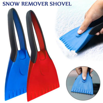 Car Snow Shovel Windshield Ice Remover Scraper Winter Defrosting Deicing Shovel  Snow Cleaning Squeegee Tools