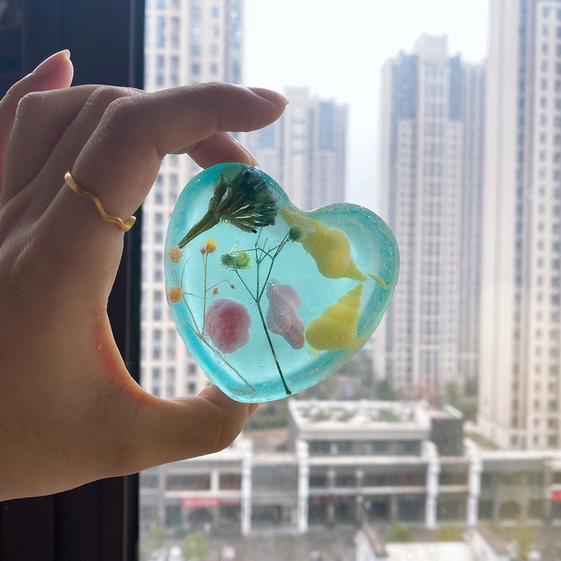 4 üreges szappanforma kerek ovális szív négyzet alakú, kézzel készített szappanforma Hordozható egyedi szappankészítő eszközök forma