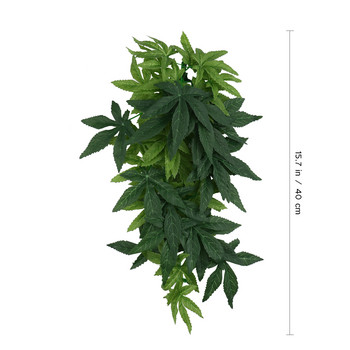 Ενυδρείο Τεχνητά Φυτά Κρεμαστά - Ζωντανά Φύλλα για Υδάτινο Στολίδι για Οικιακό και Γραφείο